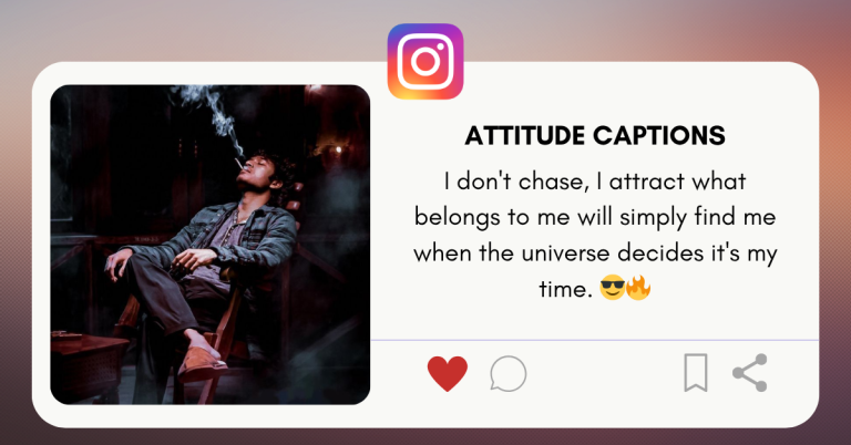 attitude captions
