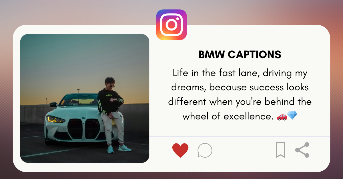 bmw captions