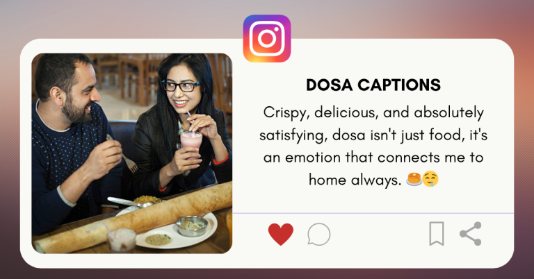 dosa captions