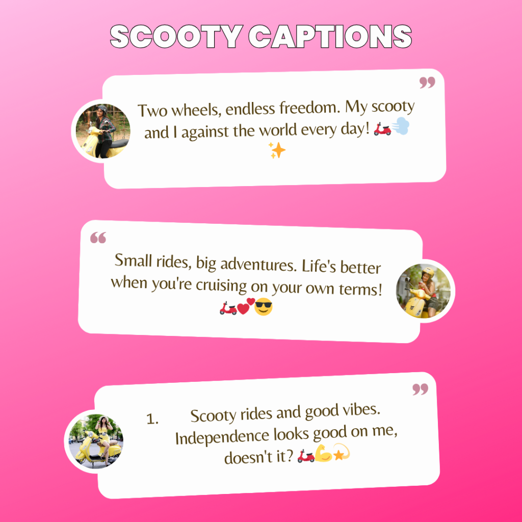 scooty captions