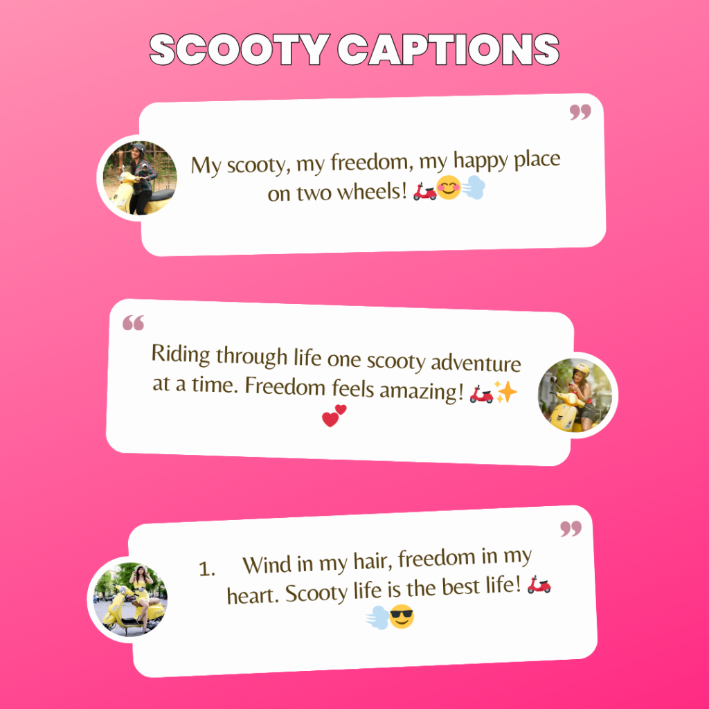 scooty captions