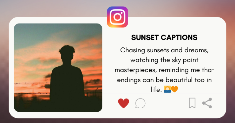 sunset captions