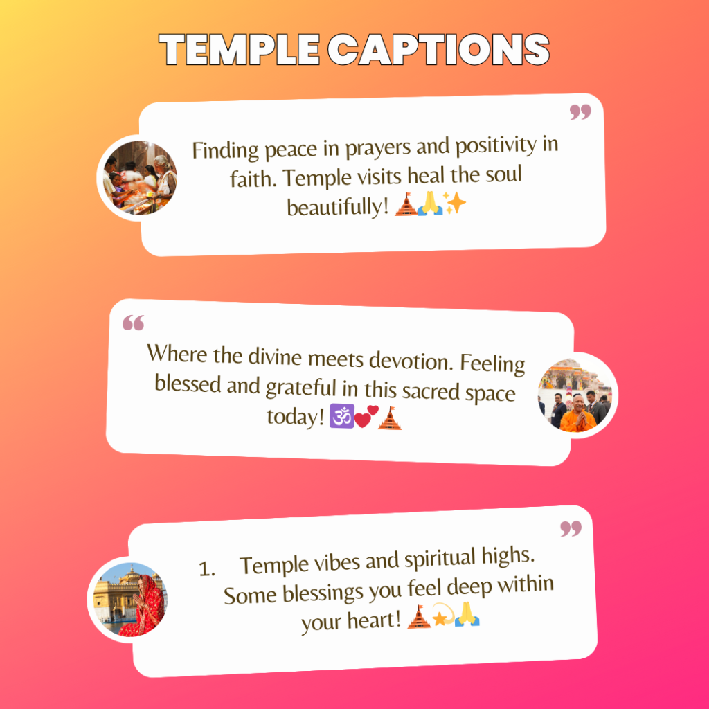 temple captions