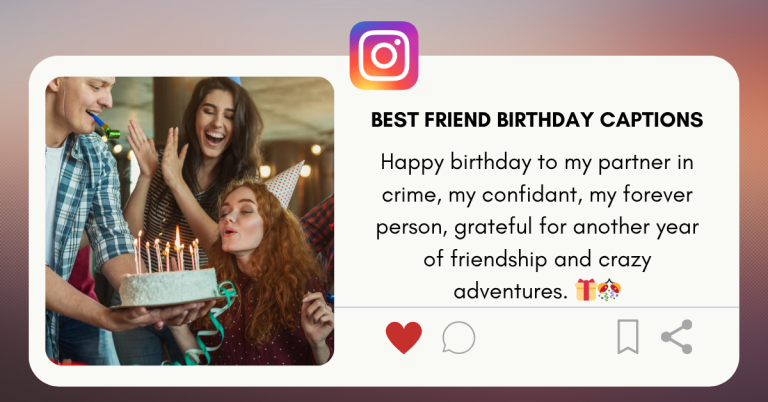 best friend birthday captions