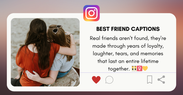 best friend captions
