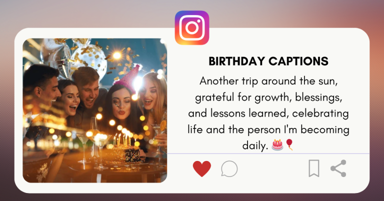birthday captions