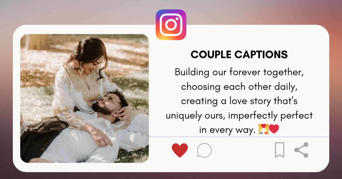 couple captions