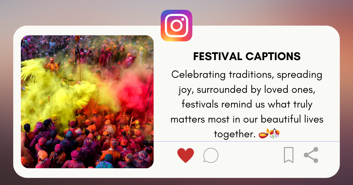 festival captions