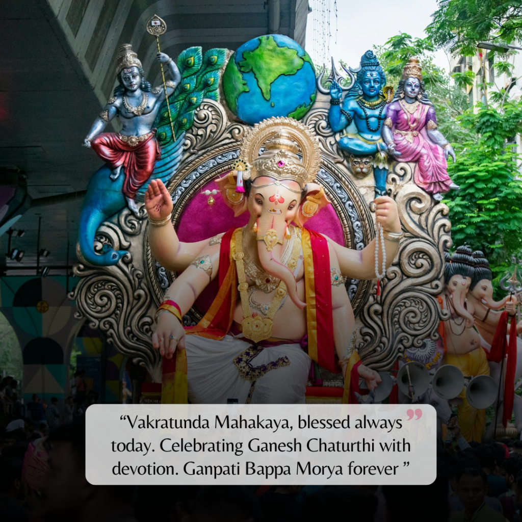 ganpati captions