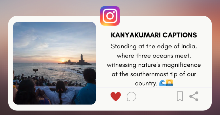 kanyakumari captions