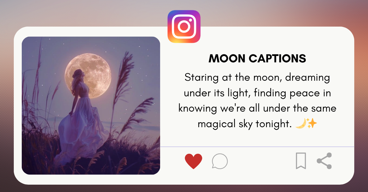 moon captions
