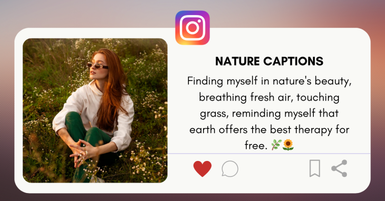 nature captions