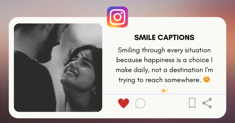 smile captions