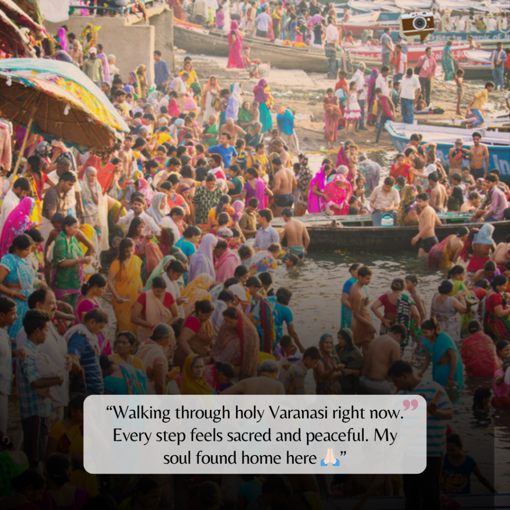 varanasi captions