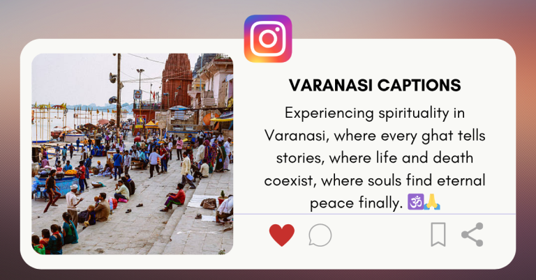 varanasi captions
